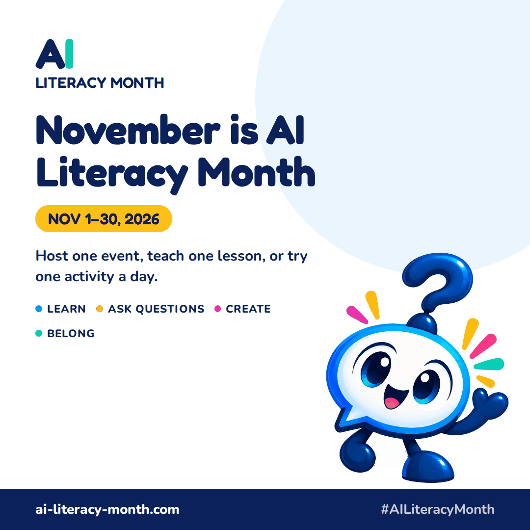November is AI Literacy Month, and the founding list is still open